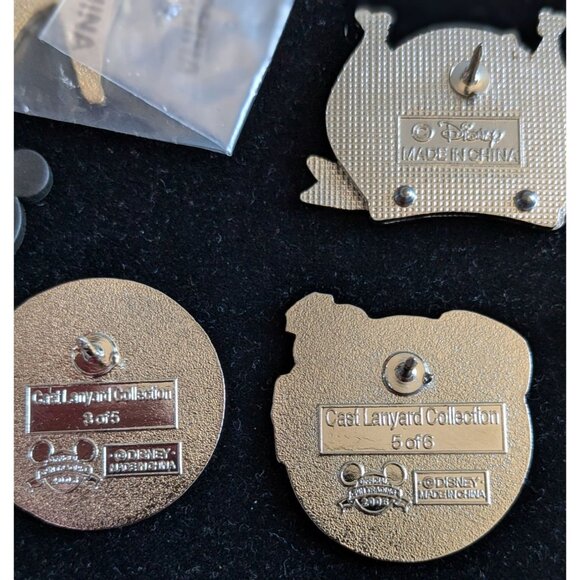 4 Disney pins Bambi Mickey Epcot 2000 John Flying Hidden Mickey March Hare - Picture 12 of 14